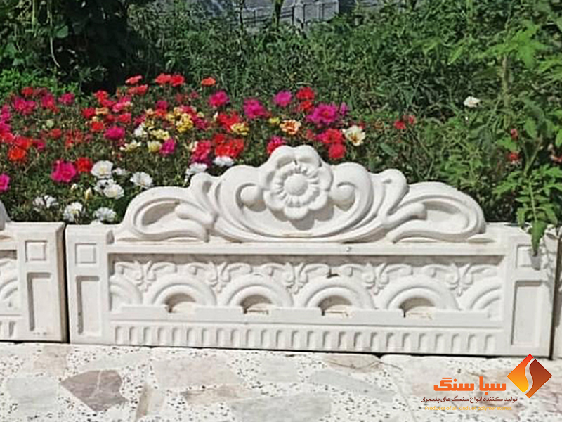نرده پلیمری طرح شکوفه