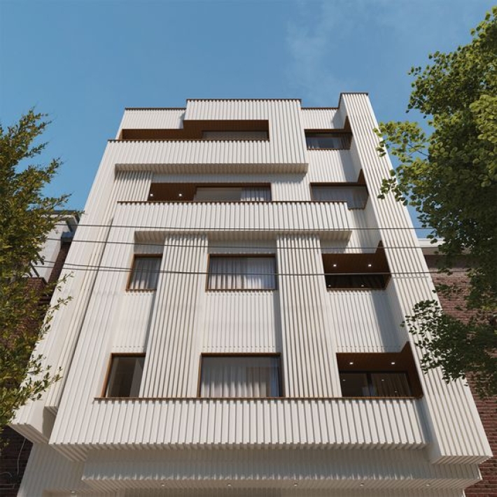 بتن اکسپوز نما سفید