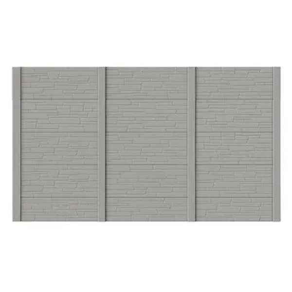 دیوار پیش ساخته بتنی طرح سنگ تک رو